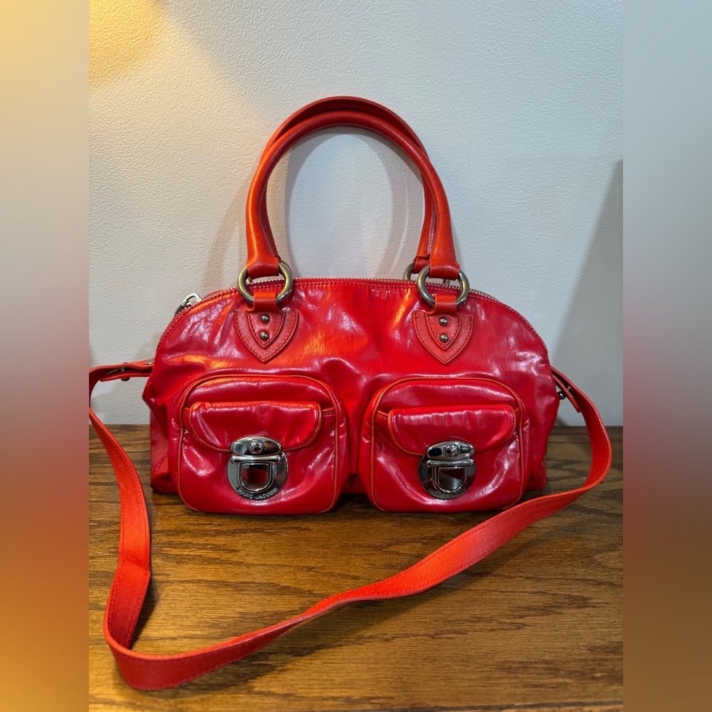 Vintage Y2K Red Marc Jacobs Susan Bag